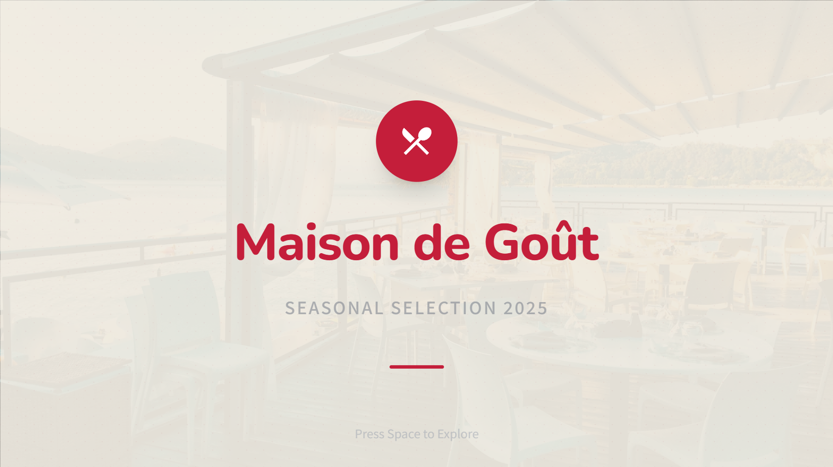 Delicacy Moments · Digital Menu