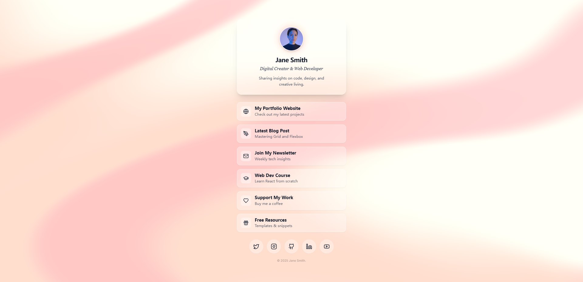 Digital Creator & Web Developer